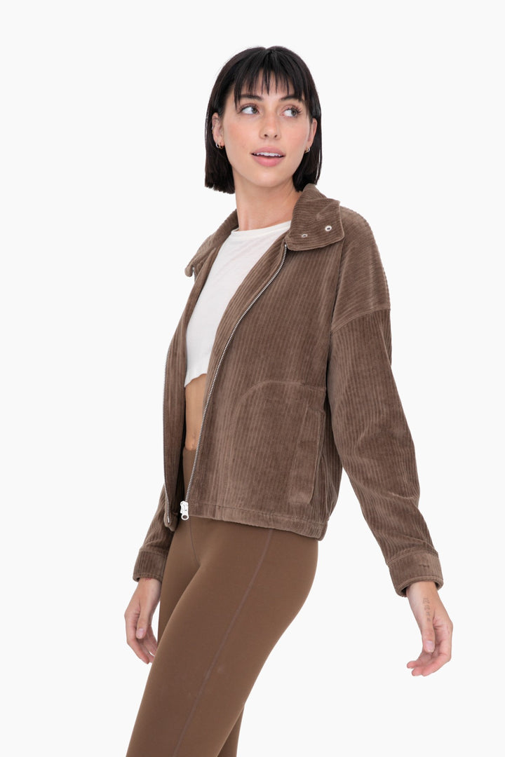 Claud Cord Moto Jacket