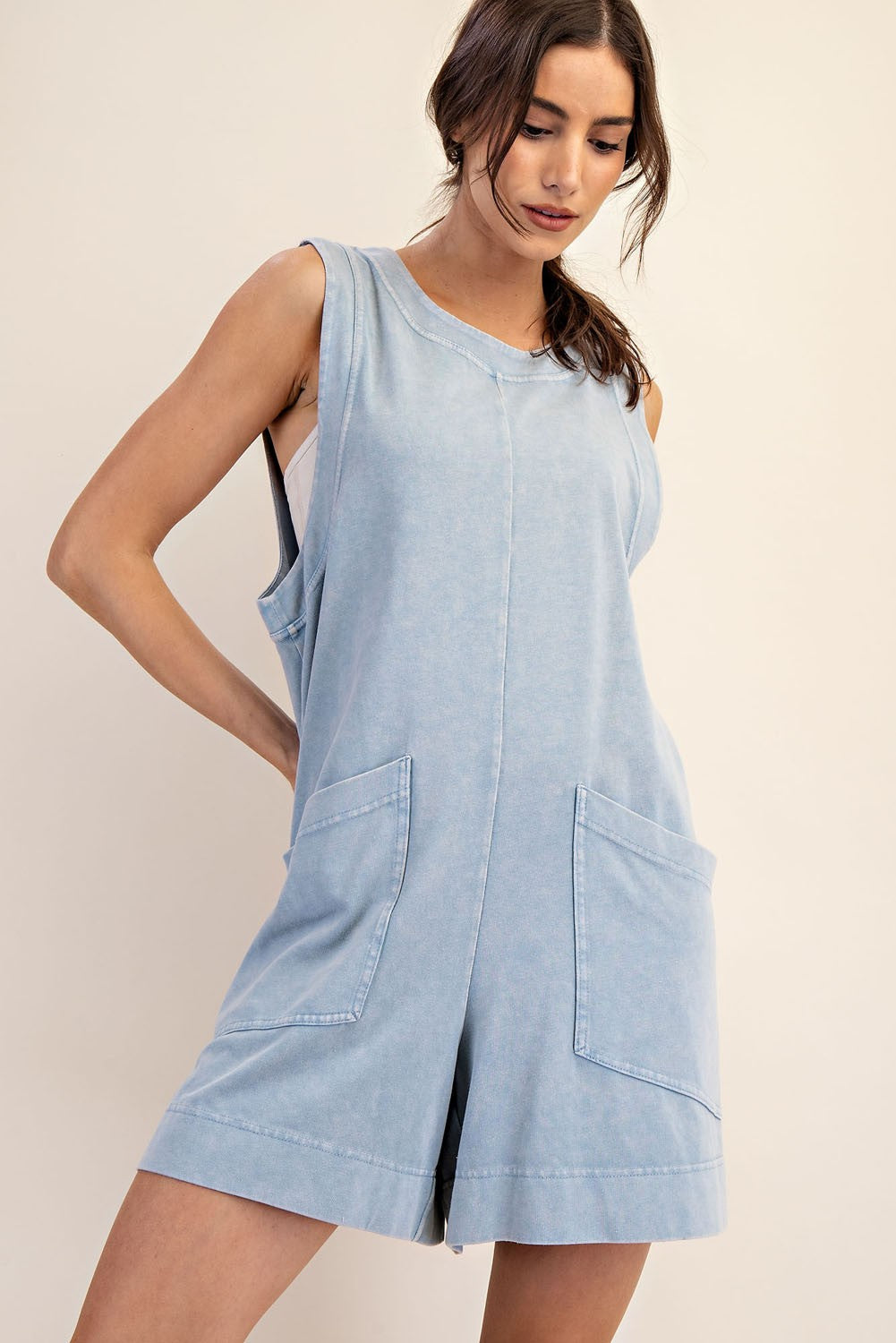 Kayden Pocket Romper