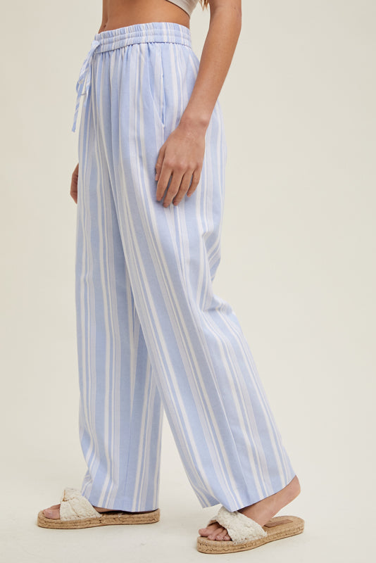 Opri Stripe Casual Pants