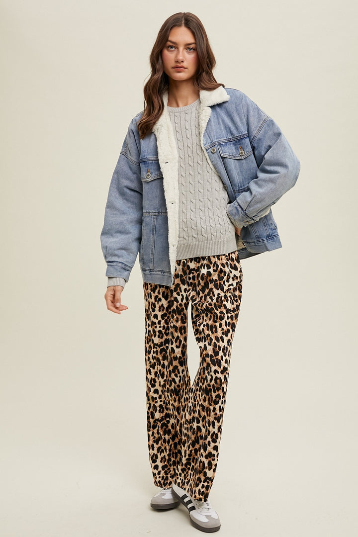 Blair Leopard Day Pant