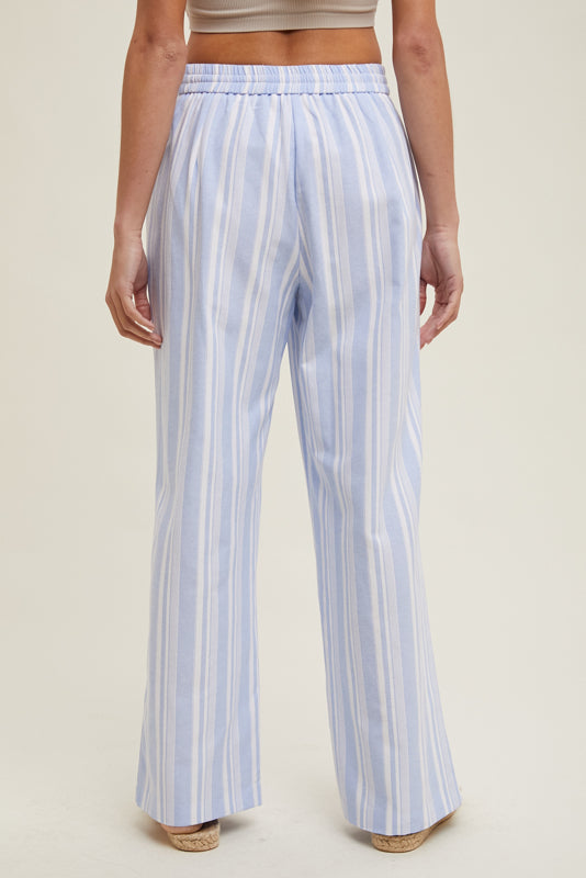 Opri Stripe Casual Pants