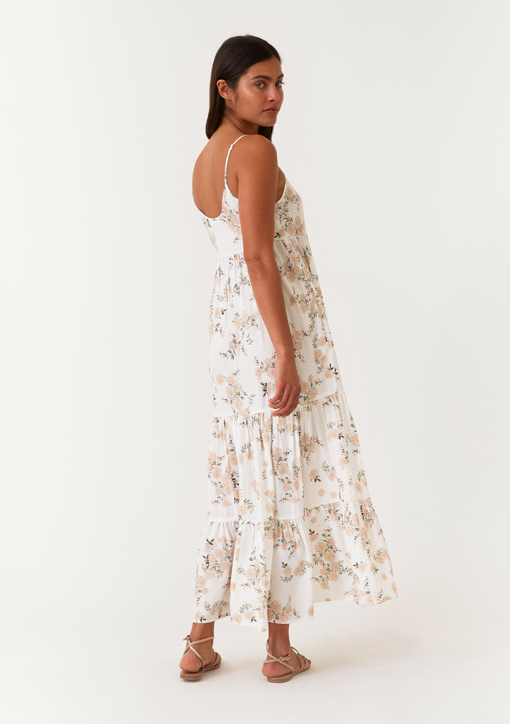 Ivey Floral Tiered Maxi Dress