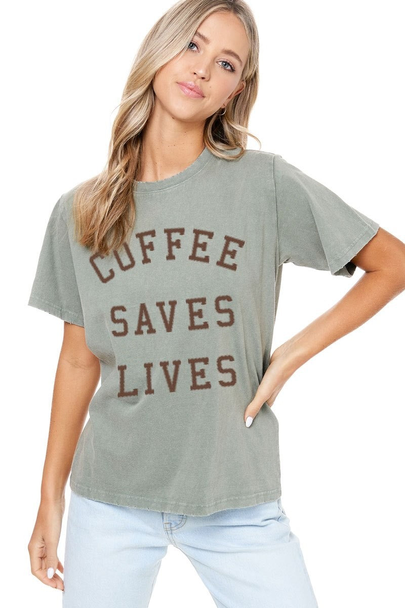 Coffee Saves Lives T-Shirt